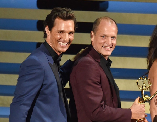 Matthew McConaughey & Woody Harrelson from 2014 Emmys Big Show Moments